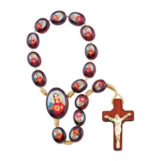 One Decade Immaculate Heart of Mary Rosary – Compact Devotional Beauty ...
