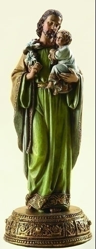 10.25โ St. Joseph Desktop Statue โ Heavenly Protectors Collection