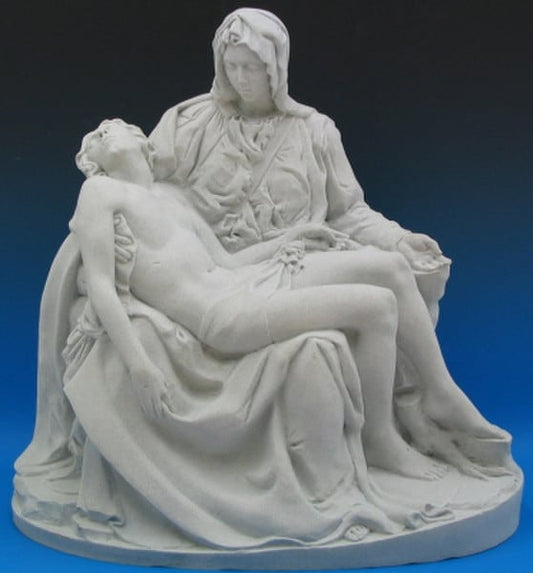 22-Inch Outdoor Pieta Statue – A Masterpiece of Faith and Serenity