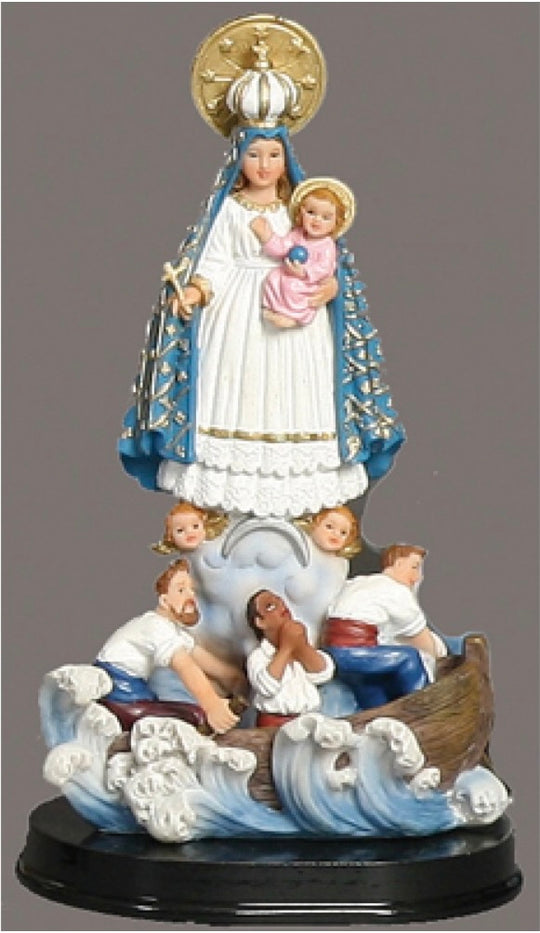 8-Inch Caridad del Cobre β Our Lady of Charity Statue