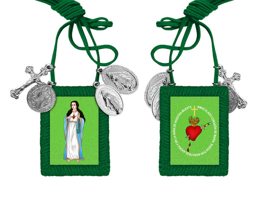 El Escapulario Verde de la Inmaculada ConcepciΓ³n (Green Scapular in Spanish)