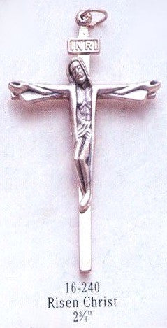 2.75" Oxidized Crucifix