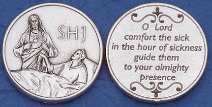 Prayer for the Sick Pocket Coin β A Token of Healing and Comfort