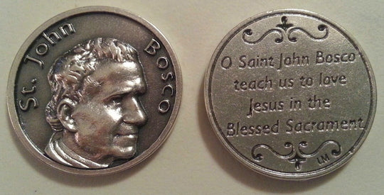 St. John Bosco Pocket Coin β A Symbol of Guidance and Protection