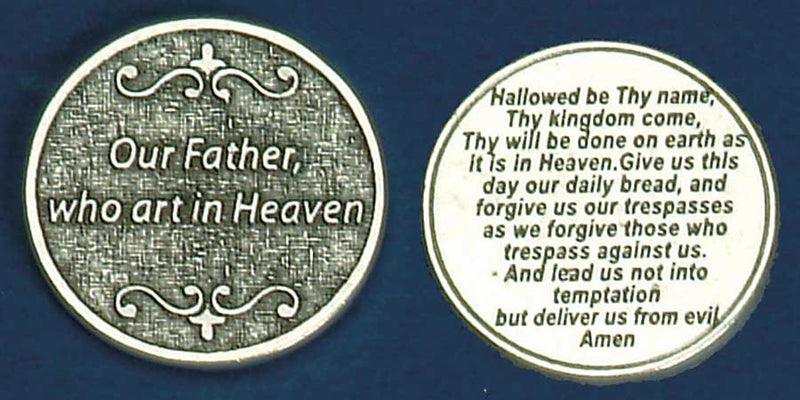 Our Father Religious Pocket Coin