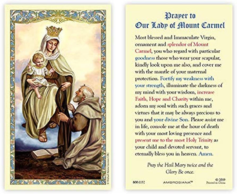 Our Lady of Mt. Carmel Prayer