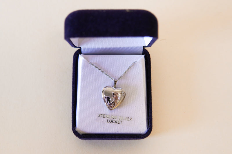 Mother with Child Sterling Silver Locket