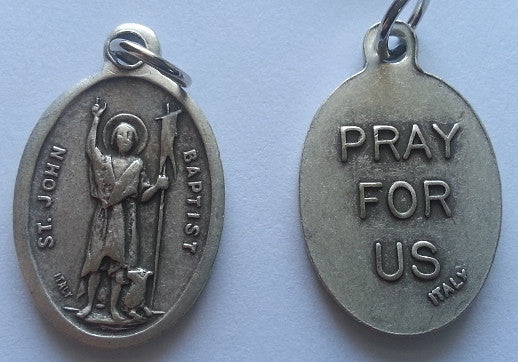 St. John the Baptist  Medal - English  Medal - Discount Catholic Store