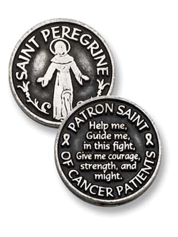 St. Peregrine Pocket Coin