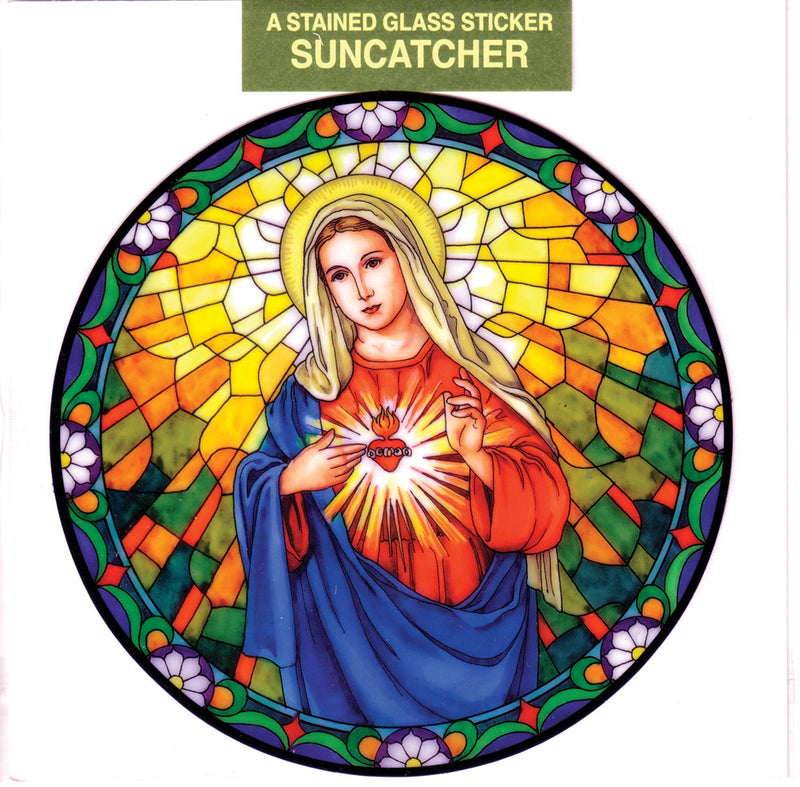 Immaculate Heart of Mary Suncatcher