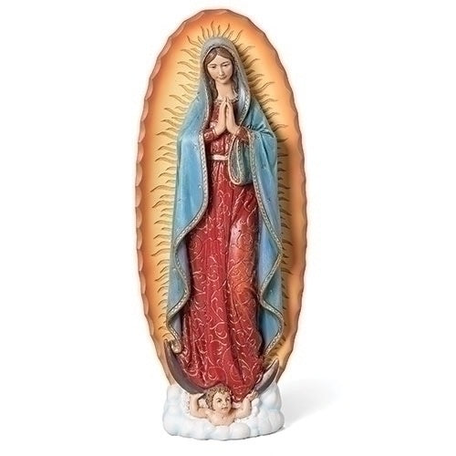 Our Lady of Guadalupe Desktop Statue - Renaissance Collection - 11.25 inches