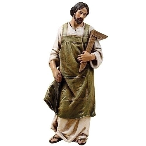 10.25" St. Joseph the Worker Desktop Statue – Renaissance Collection