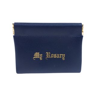 Blue Snap Rosary Case