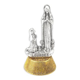 2 1/2" Our Lady of Lourdes Car Statue