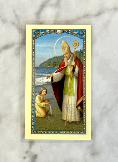 Saint Augustine Prayer Card