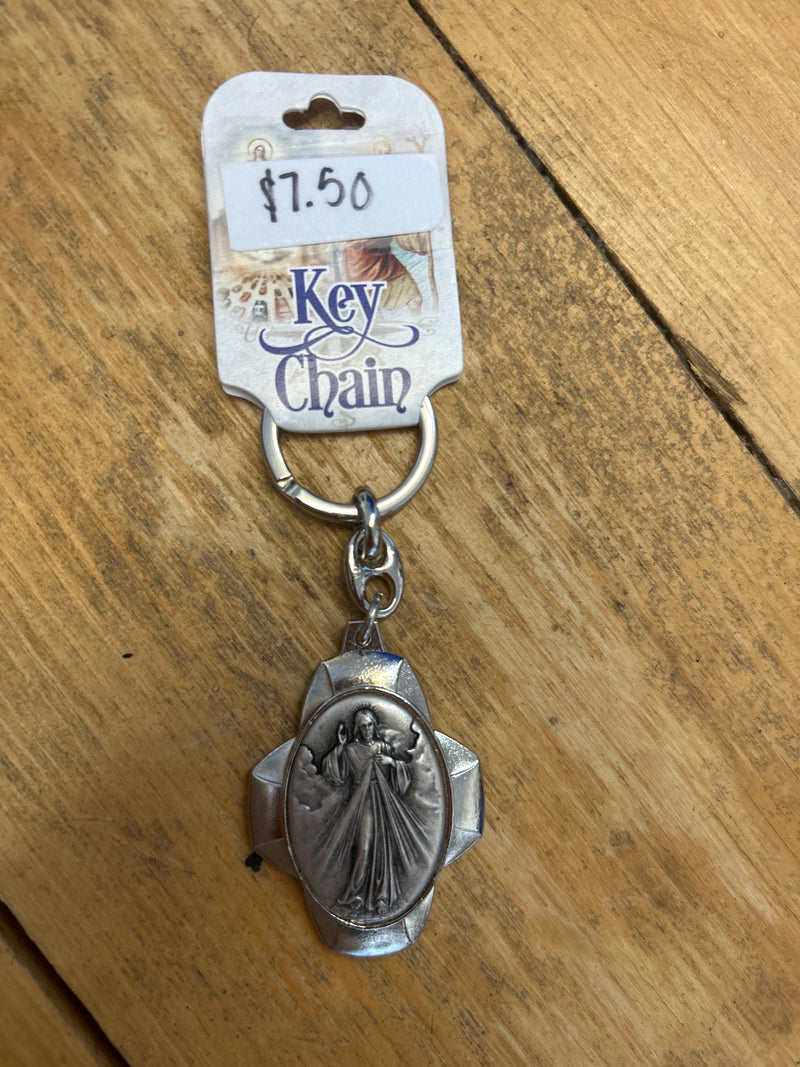 Divine Mercy Rosary Ring / Key Ring