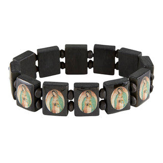 Our Lady of Guadalupe Panel Bracelet