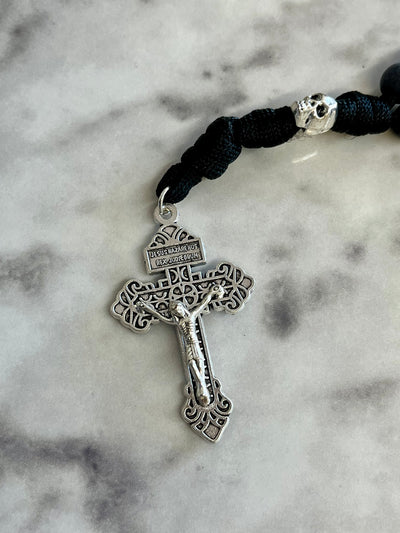 Memento Mori Single Decade Pocket Rosary