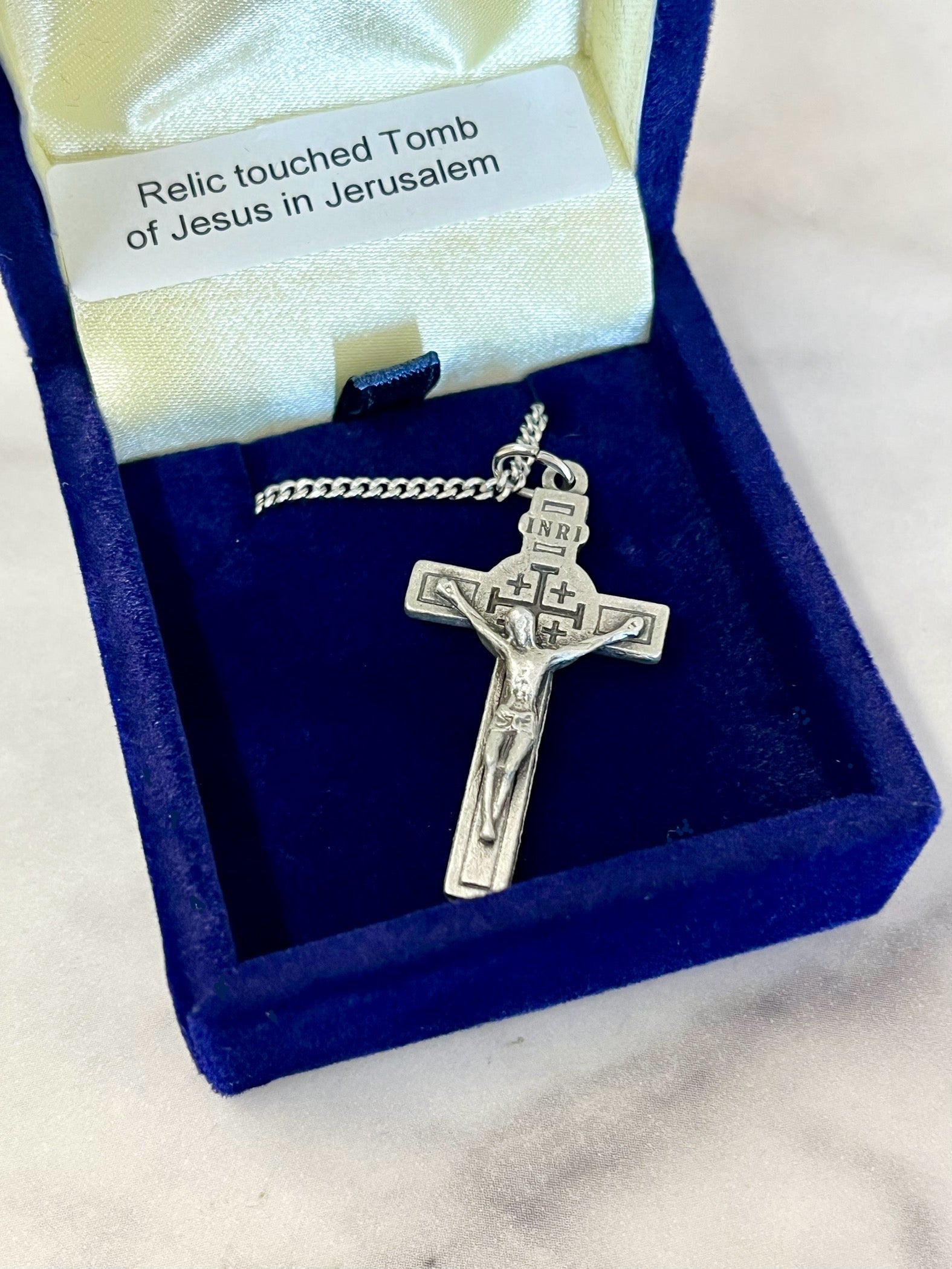 Jesus Relic Necklace - 20 inch stainless steel chain – Discount ...