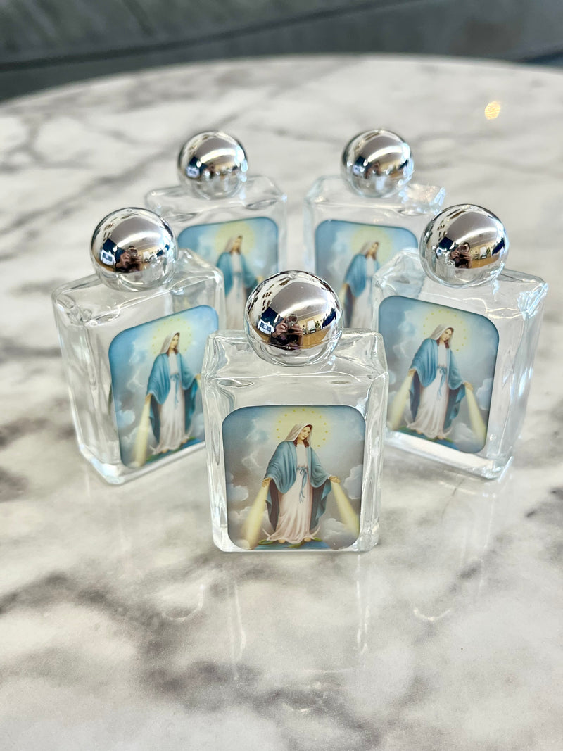 BRAND NEW! - Lourdes Bottle (1 oz) filled with actual water from the Spring at the Grotto in Lourdes, France - Available while supplies last!