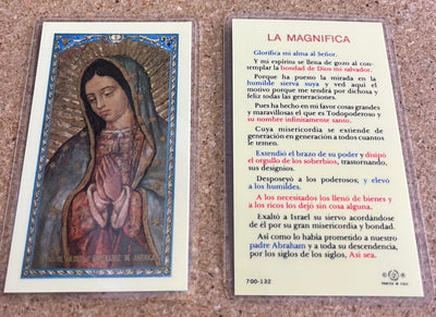 Tarjeta de Oración La Magnífica