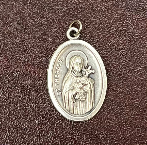 L'Exode de Sainte Thérèse メダル St. Therese, Little Flower .50 Cent Medal. – Discount Catholic Store
