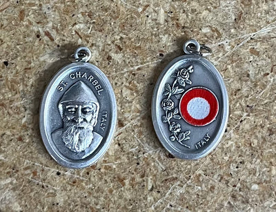 St. Charbel Third Class Relic Medal