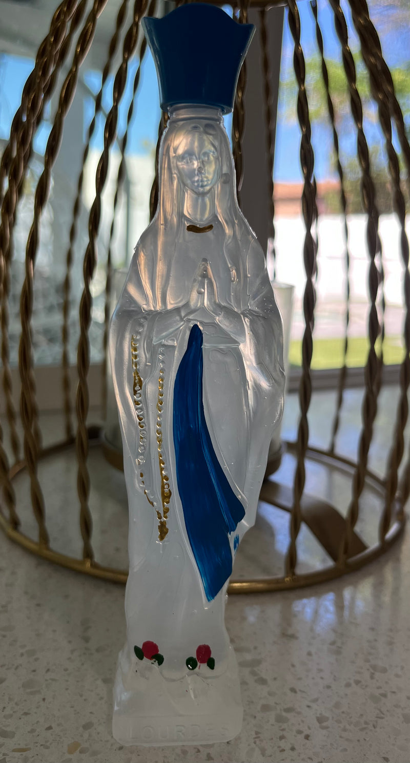 BRAND NEW! - Lourdes Bottle (11 ounces) filled with actual water from the Spring at the Grotto in Lourdes, France - Available while supplies last!
