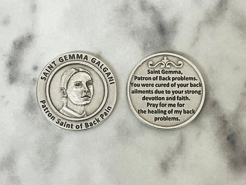 St. Gemma Galgani Pocket Coin