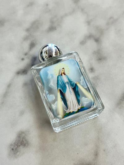 BRAND NEW! - Lourdes Bottle (1 oz) filled with actual water from the Spring at the Grotto in Lourdes, France - Available while supplies last!