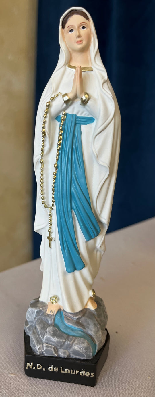 Our Lady of Lourdes Statue – 18 cm (7½ inches) – Direct from Lourdes!