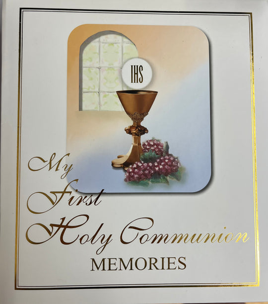 My First Holy Communion Memories Photo Album Book