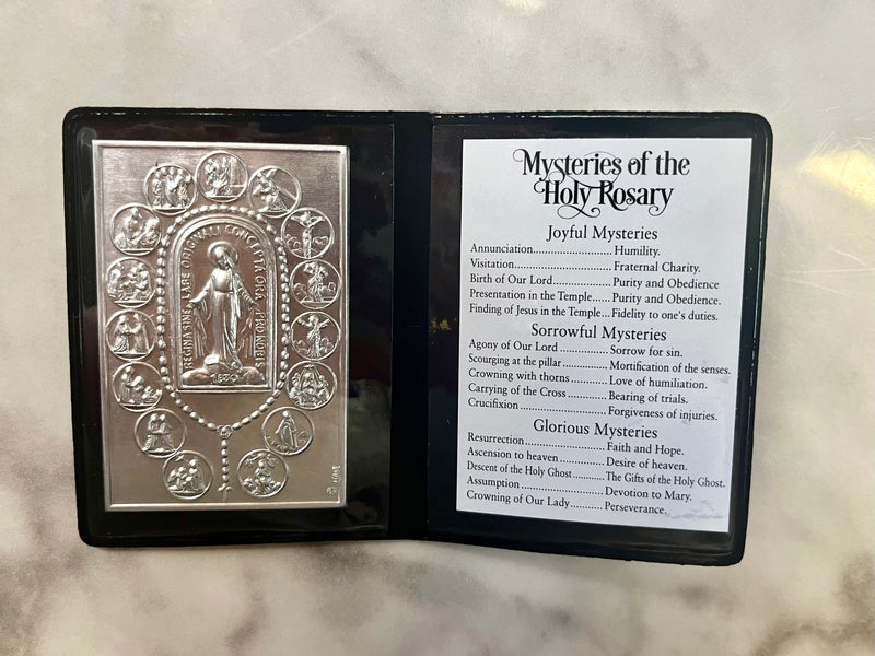 Mysteries of Rosary Folder