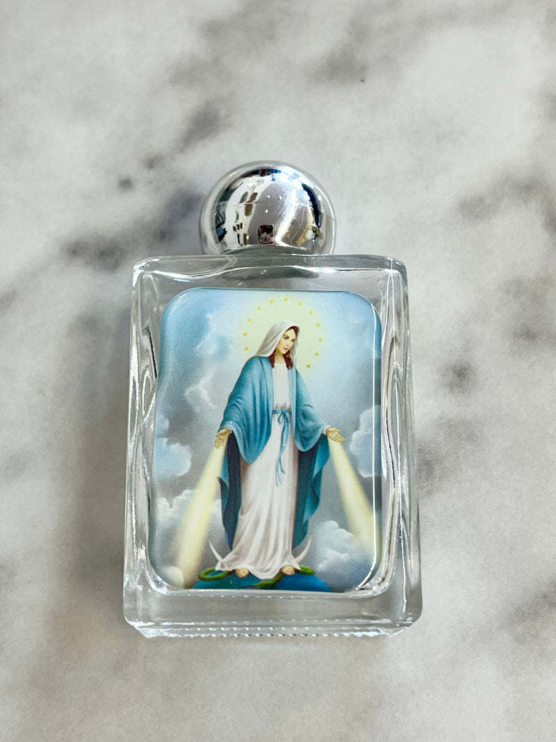 BRAND NEW! - Lourdes Bottle (1 oz) filled with actual water from the Spring at the Grotto in Lourdes, France - Available while supplies last!