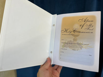 First Holy Communion Family Photo Album