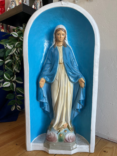 Our Lady of Grace Cement Garden Statue