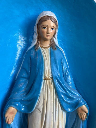 Our Lady of Grace Cement Garden Statue