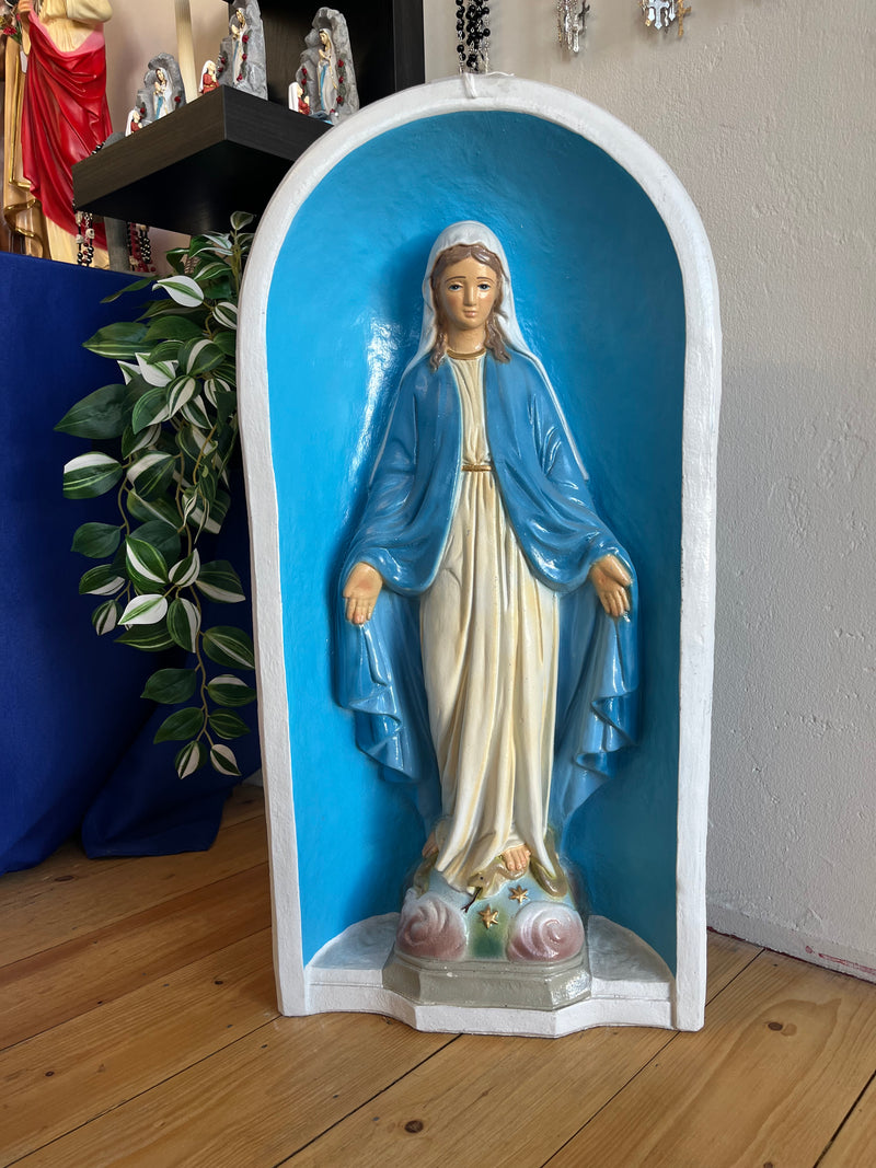 Our Lady of Grace Cement Garden Statue