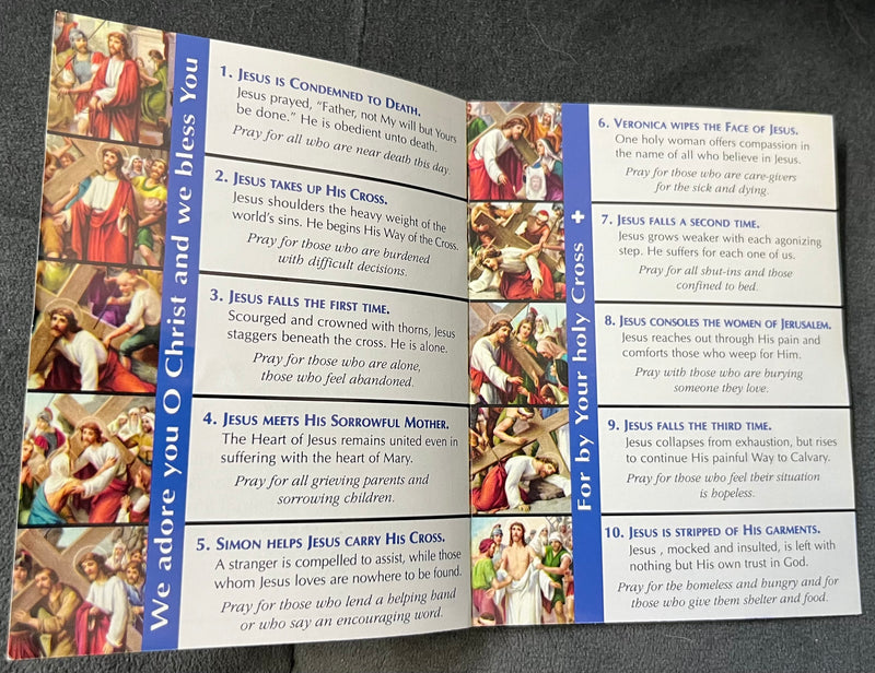 Pocket Way Of The Cross Booklet - Stations of the Cross