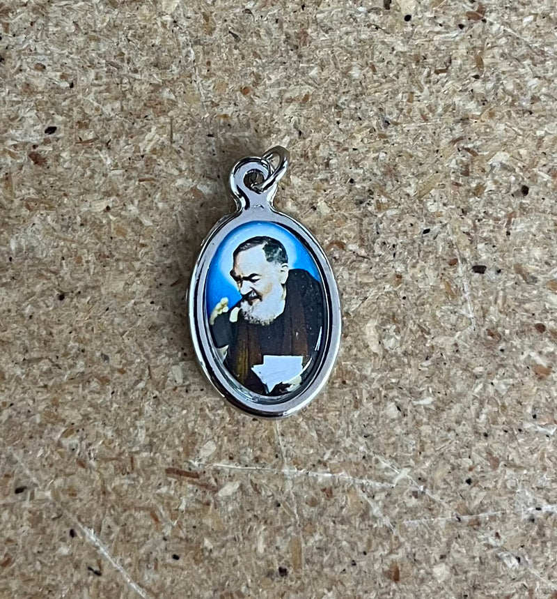 St. Padre Pio Medal with Vivid Color Picture