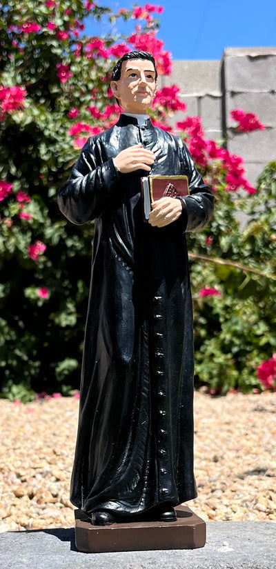 Blessed Michael McGivney Desktop Statue – Founder of the Knights of Columbus - 11.5 inches