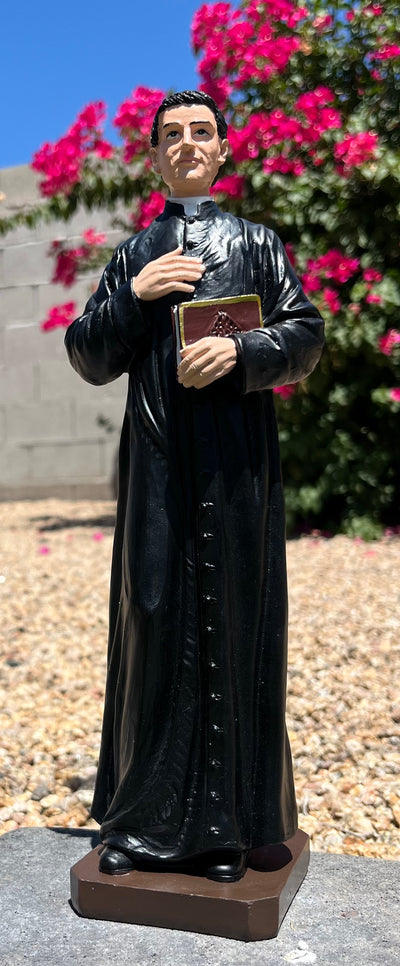Blessed Michael McGivney Desktop Statue – Founder of the Knights of Columbus - 11.5 inches