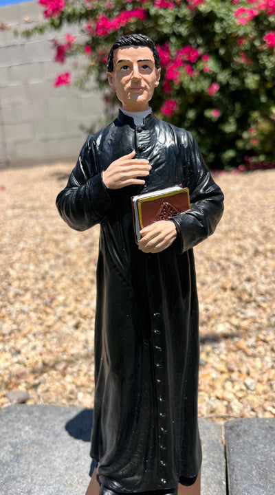 Blessed Michael McGivney Desktop Statue – Founder of the Knights of Columbus - 11.5 inches