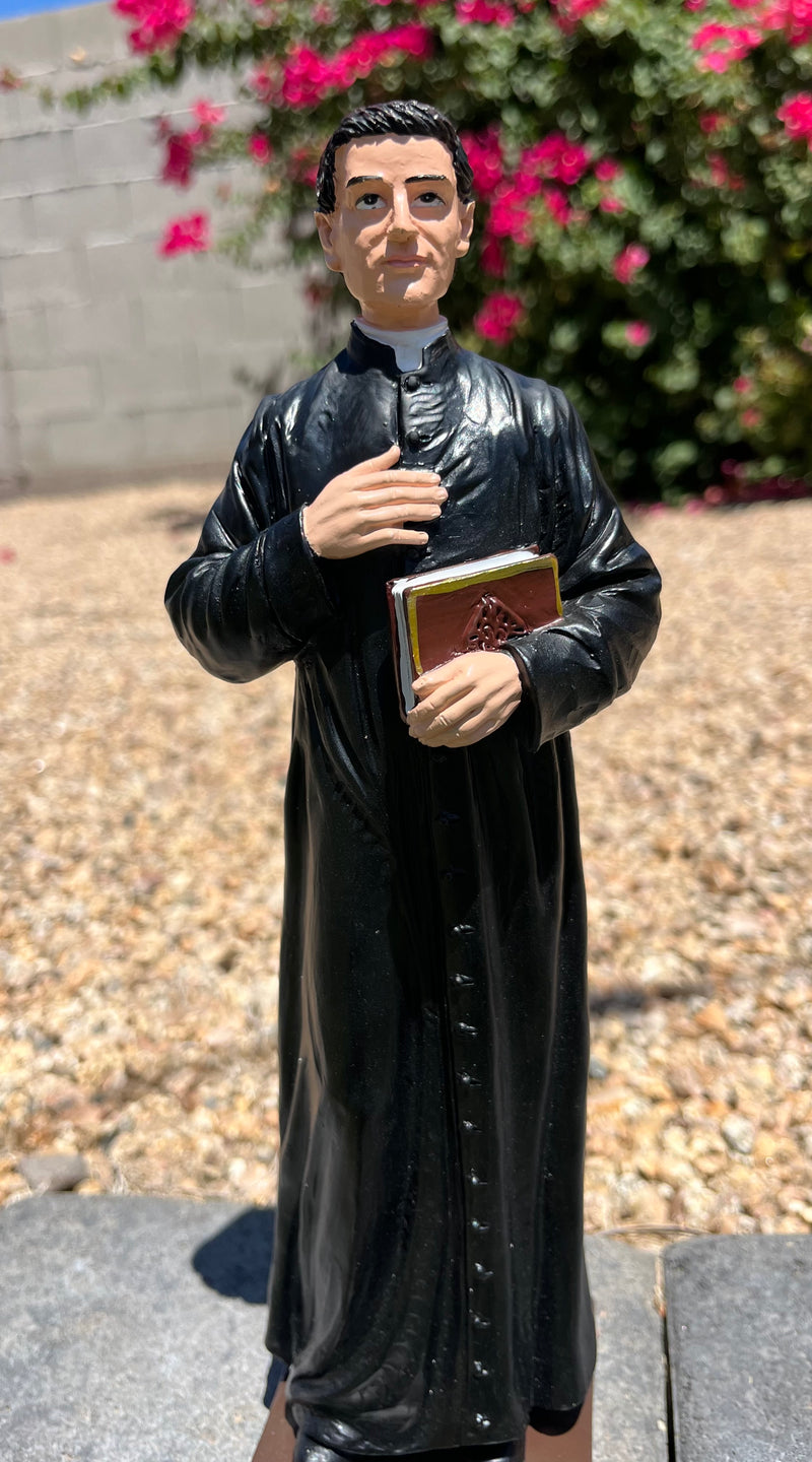Blessed Michael McGivney Desktop Statue – Founder of the Knights of Columbus - 11.5 inches