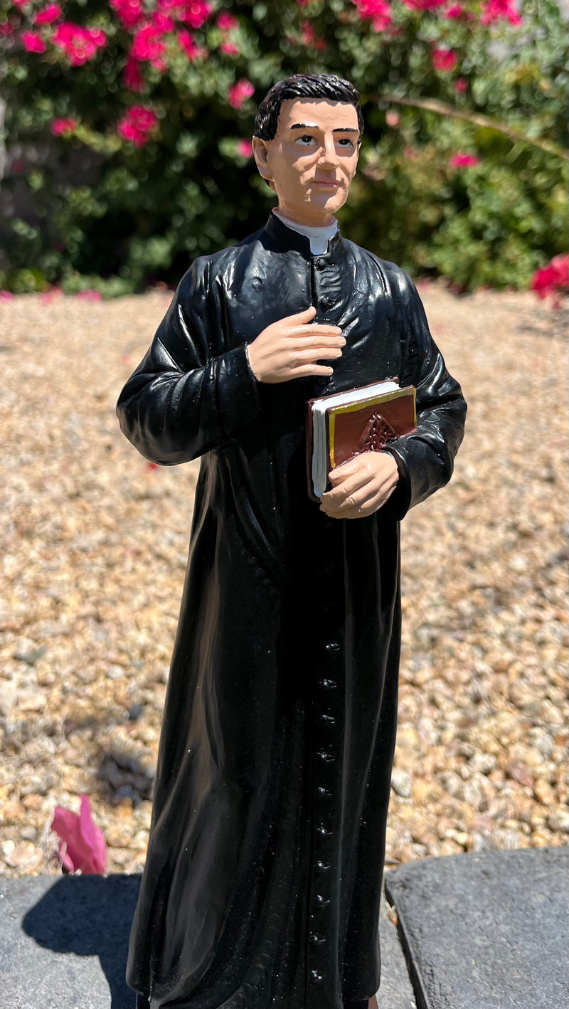 Blessed Michael McGivney Desktop Statue – Founder of the Knights of Columbus - 11.5 inches