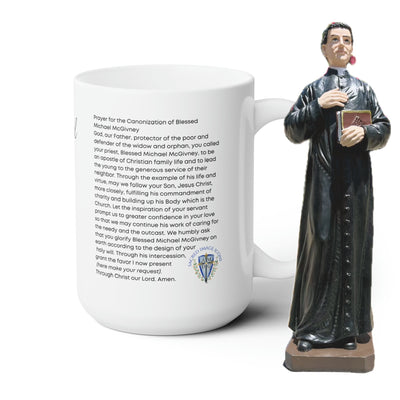 Blessed Michael McGivney Desktop Statue – Founder of the Knights of Columbus - 11.5 inches