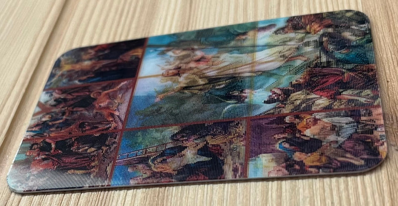 3D Holographic Prayer Card – 14 Stations of the Cross