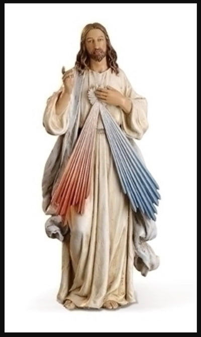 DIVINE MERCY Desktop Statue - 9.5"