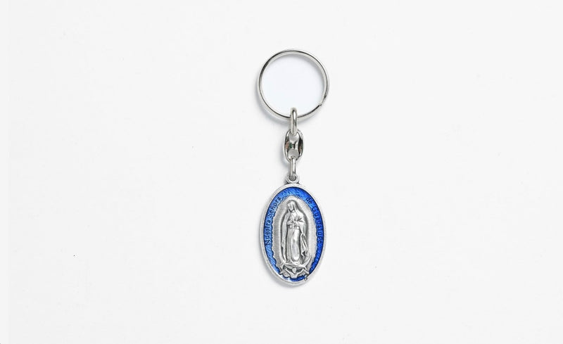 Our Lady of Guadalupe & St. Christopher Keychain – 40mm