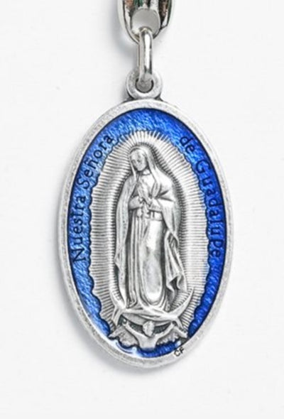 Our Lady of Guadalupe & St. Christopher Keychain – 40mm